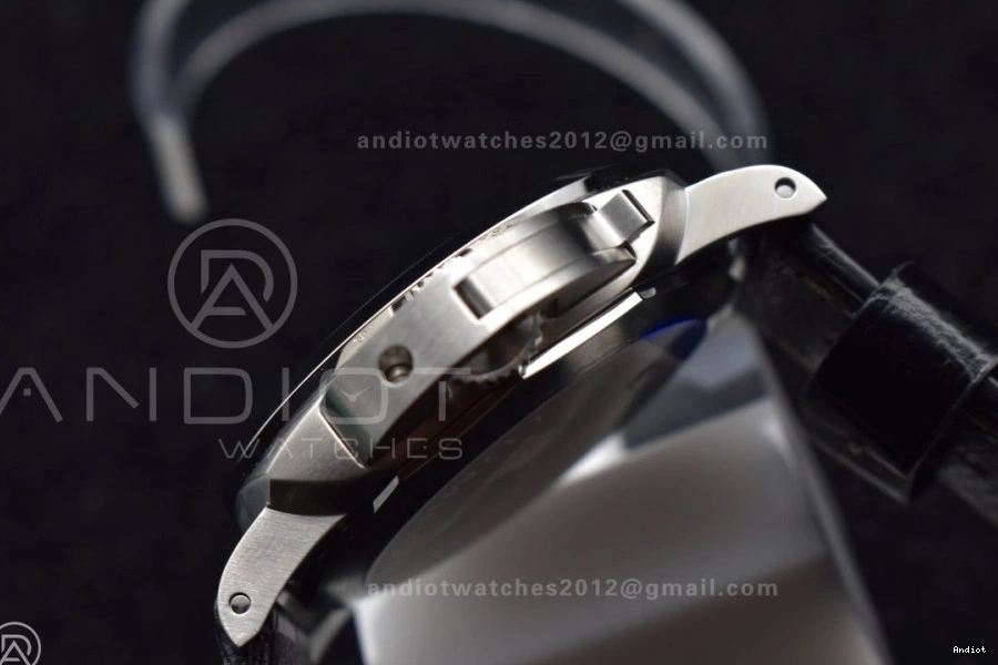 on Black Black Dial  Best Leather Strap VSF P.9010 PAM1312 1:1 Edition 0505